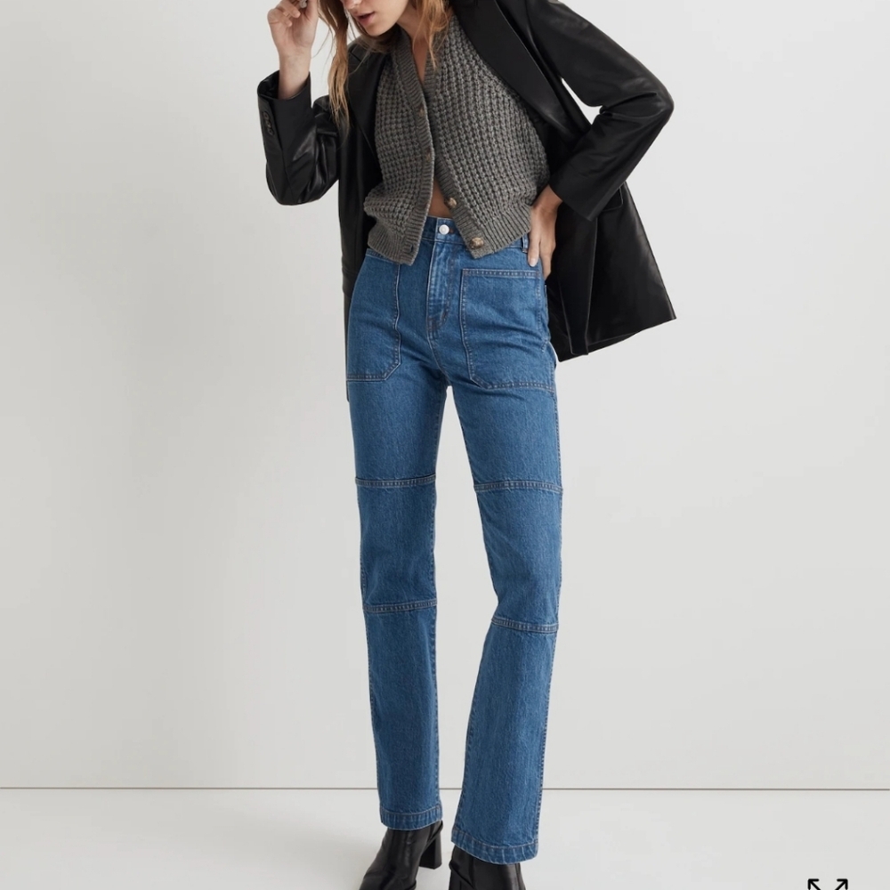 Madewell The '90s Straight Utility Jean SZ 23 NN460